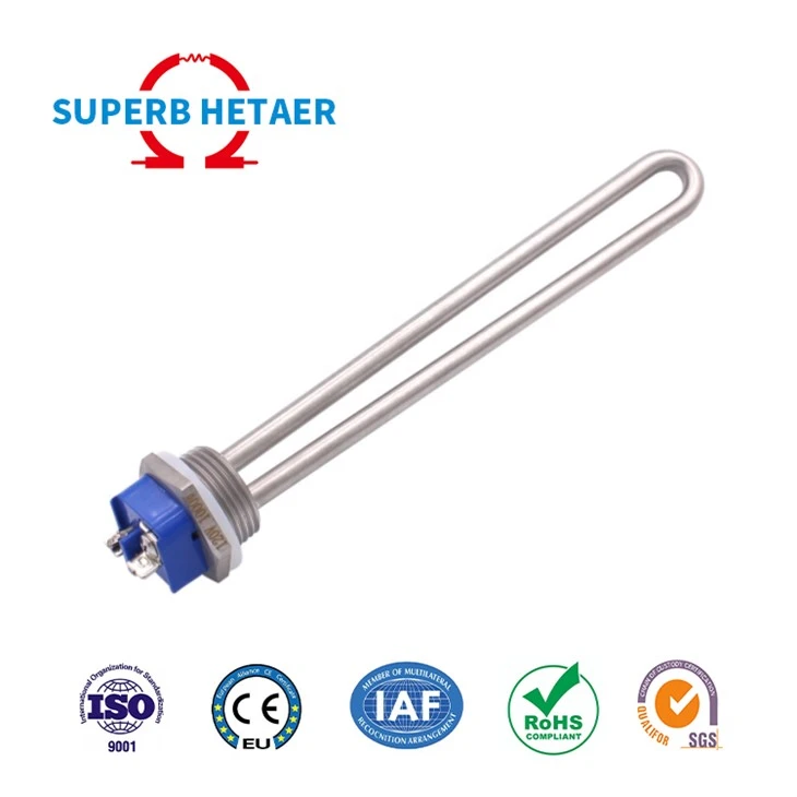 12kw Ptc Tubular Immersion Rod Water Heater For Industrial