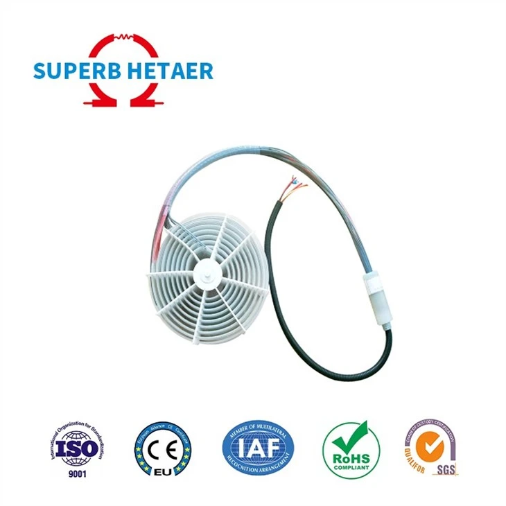 Haney 2kw 3kw Vertical Spiral Heating Tube PTFE Heater Electric Immersion Heater