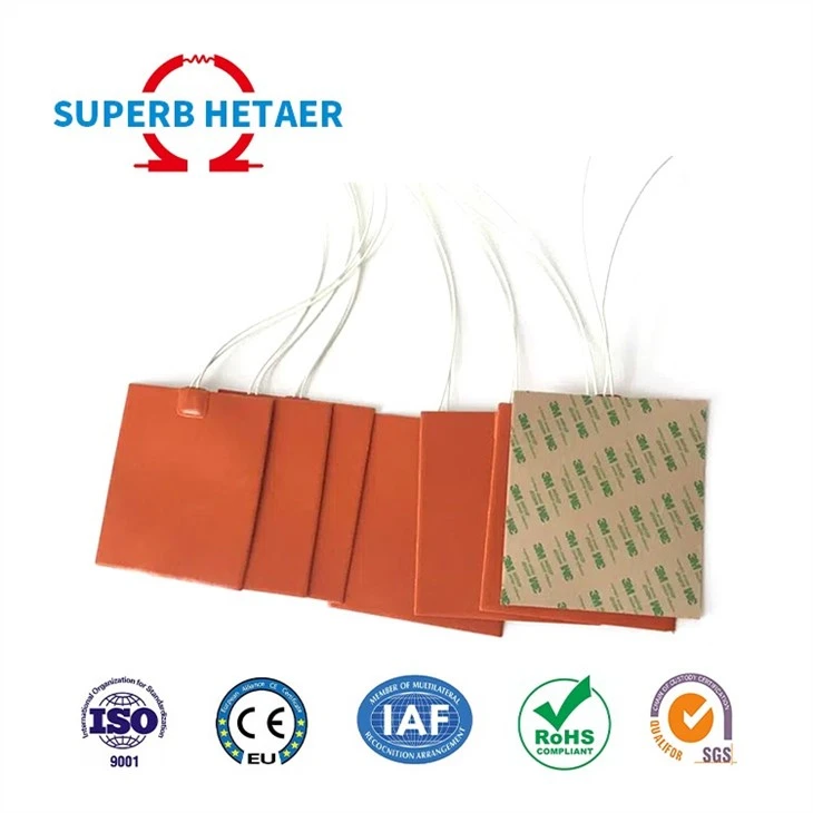 Silicone Industrial Heated Blanket Silicone Rubber Heater